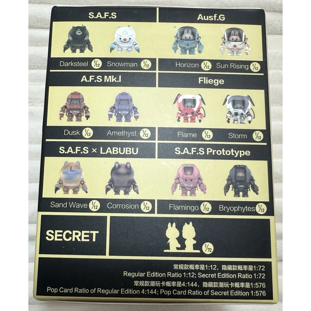POP MART THE MONSTERS x Kow Yokoyama Ma.K. S.A.F.S CORROSION Labubu NEW in Box